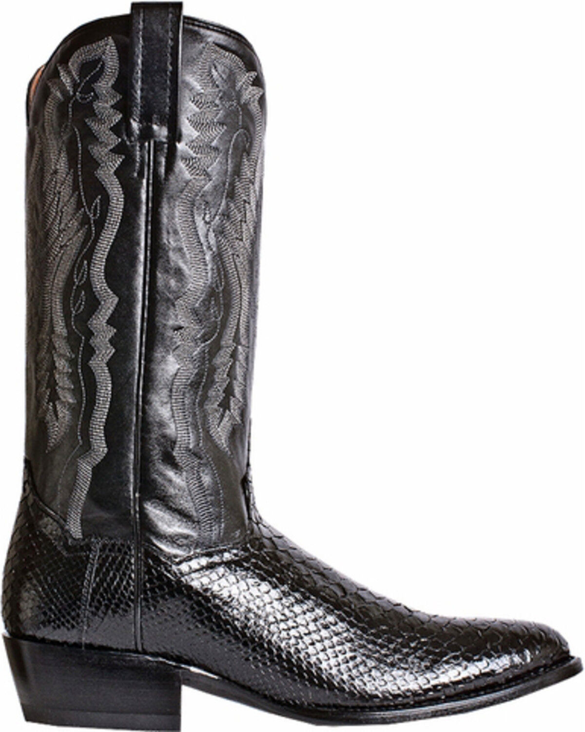 white python cowboy boots