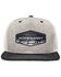 Image #2 - RopeSmart Men's Diamond Gradient Patch Snap Back Ball Cap , Brown, hi-res