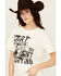 Image #2 - Shyanne Women's Dirt Flying Short Sleeve Graphic Tee, Off White, hi-res