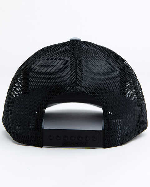 Image #3 - Okie Men's Wiley Logo Patch Mesh-Back Ball Cap , Charcoal, hi-res