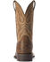 Image #3 - Ariat Men's Wilder Shock Shield Western Performance Boots - Broad Square Toe, Grey, hi-res