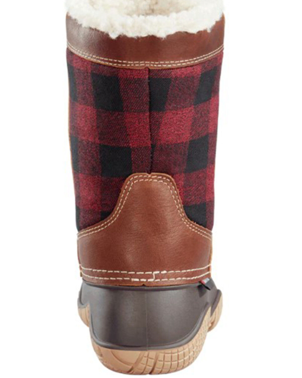 Image #4 - Baffin Women's Jasper Lace-Up Work Boots, Black/red, hi-res