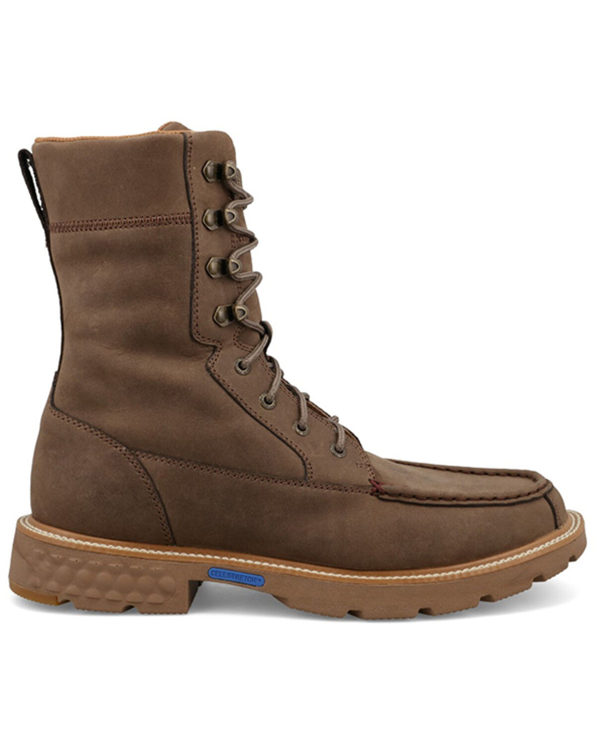 Image #2 - Twisted X Men's 9" Lace-Up Work Boots - Soft Toe, , hi-res