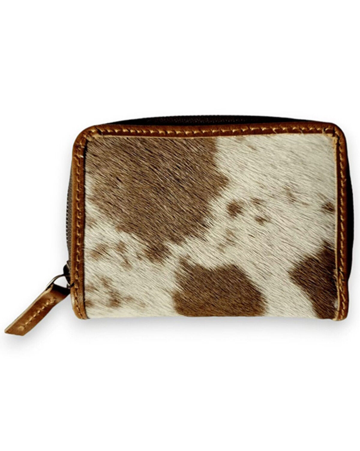 Image #1 - Ranch Junkie Women's Highlands Cowhide Wallet, Brown, hi-res