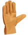 Image #2 - Carhartt Synthetic Leather Open Cuff Work Gloves, Brown, hi-res