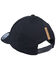 Black Clover Men's Leather Patch Top Grain Ball Cap , Black, hi-res