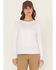 Image #1 - Carhartt Women's Force Sun Defender™ Relaxed Fit Lightweight Long Sleeve Graphic Work Tee, Lavender, hi-res