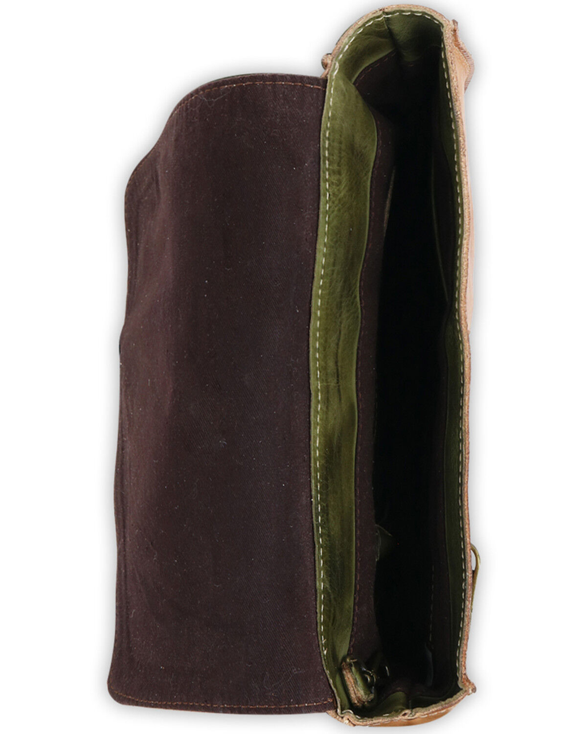 Image #4 - Bed Stu Women's Venice Beach Crossbody Bag, Distressed Brown, hi-res