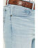 Image #2 - Wrangler 20X Men's 42MWX Beech Light Wash Vintage Bootcut Stretch Denim Jeans, Light Wash, hi-res