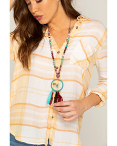 Shyanne Women's Guadalupe Dreamcatcher Necklace, Multi, hi-res