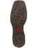 Image #7 - Durango Men's Rebel Pull On Western Boots - Broad Square Toe, Brown, hi-res