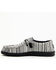 Image #3 - HEYDUDE Men's Wally Serape Print Casual Shoes - Moc Toe, Black/white, hi-res