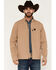 Image #1 - RANK 45&reg; Men's Richwood Softshell Jacket - Tall, Khaki, hi-res