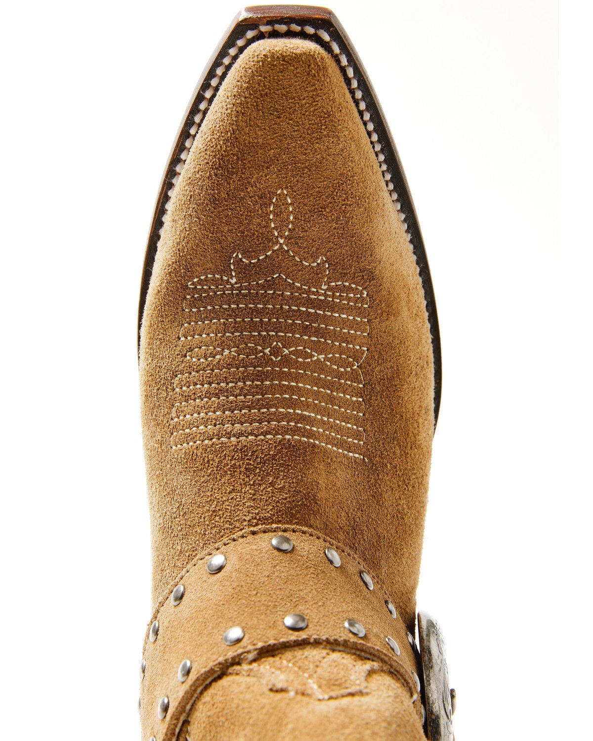 Image #6 - Idyllwind Women's Somethin Bad Suede Tall Western Boots - Snip Toe, Taupe, hi-res