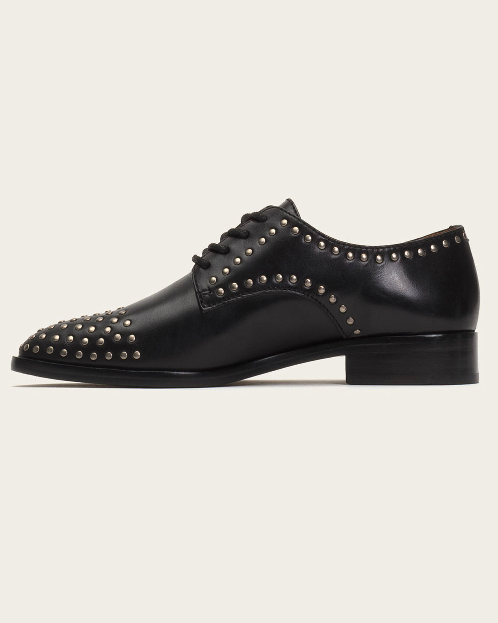 Frye Erica Stud Oxford Women s Shoes in Black Size 10