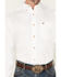 Image #3 - Ariat Men's Solid Twill Long Sleeve Western Woven Shirt, White, hi-res