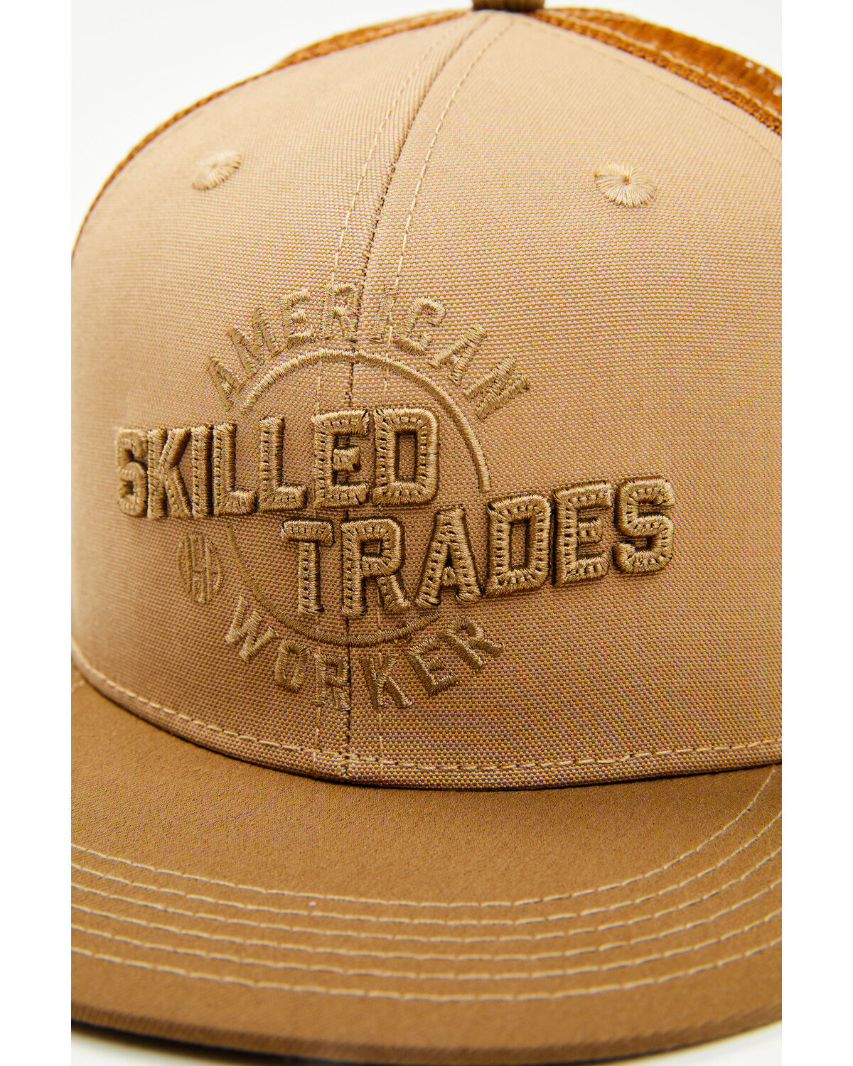 Image #2 - Hawx Men's Skilled Trader Ball Cap, Pecan, hi-res