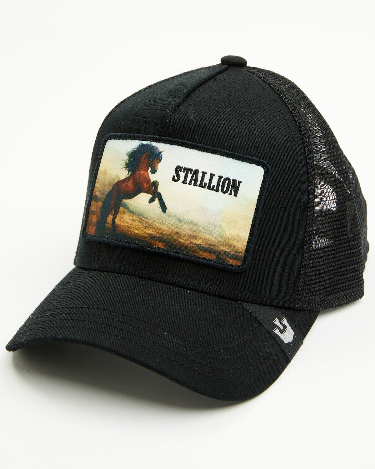 Goorin Bros Men's Boot Barn Exclusive Stallion Ball Cap, Black, hi-res