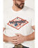 Image #3 - Wrangler Men's Boot Barn Exclusive Samuel Americana Short Sleeve Graphic T-Shirt, White, hi-res