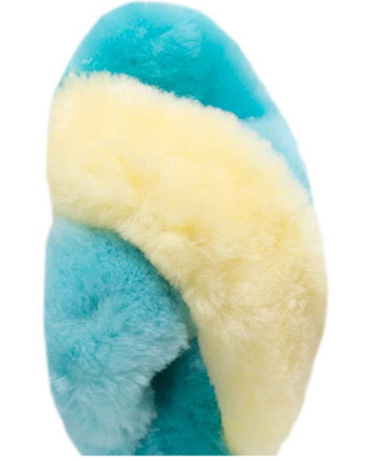Image #5 - Cloud Nine Women's Duo-Tone Emma Sheepskin Slippers, Blue, hi-res