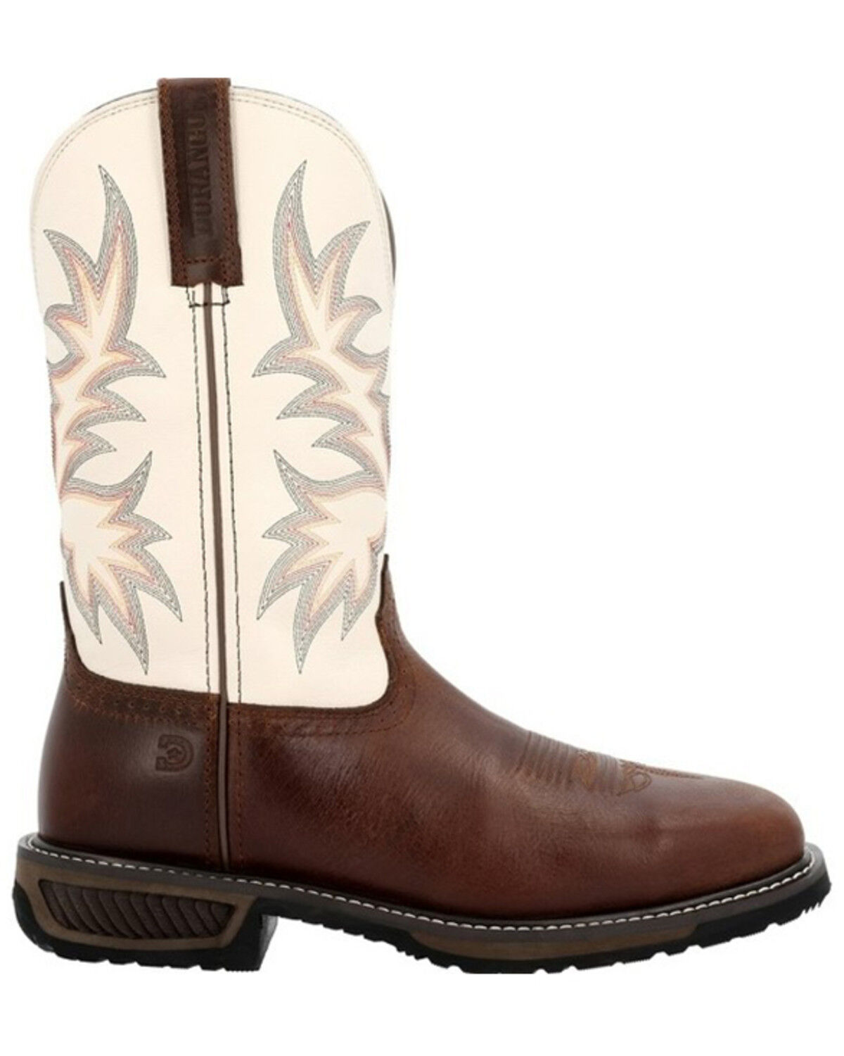 Image #2 - Durango Men's 11" Workhorse Western Boots - Steel Toe, , hi-res
