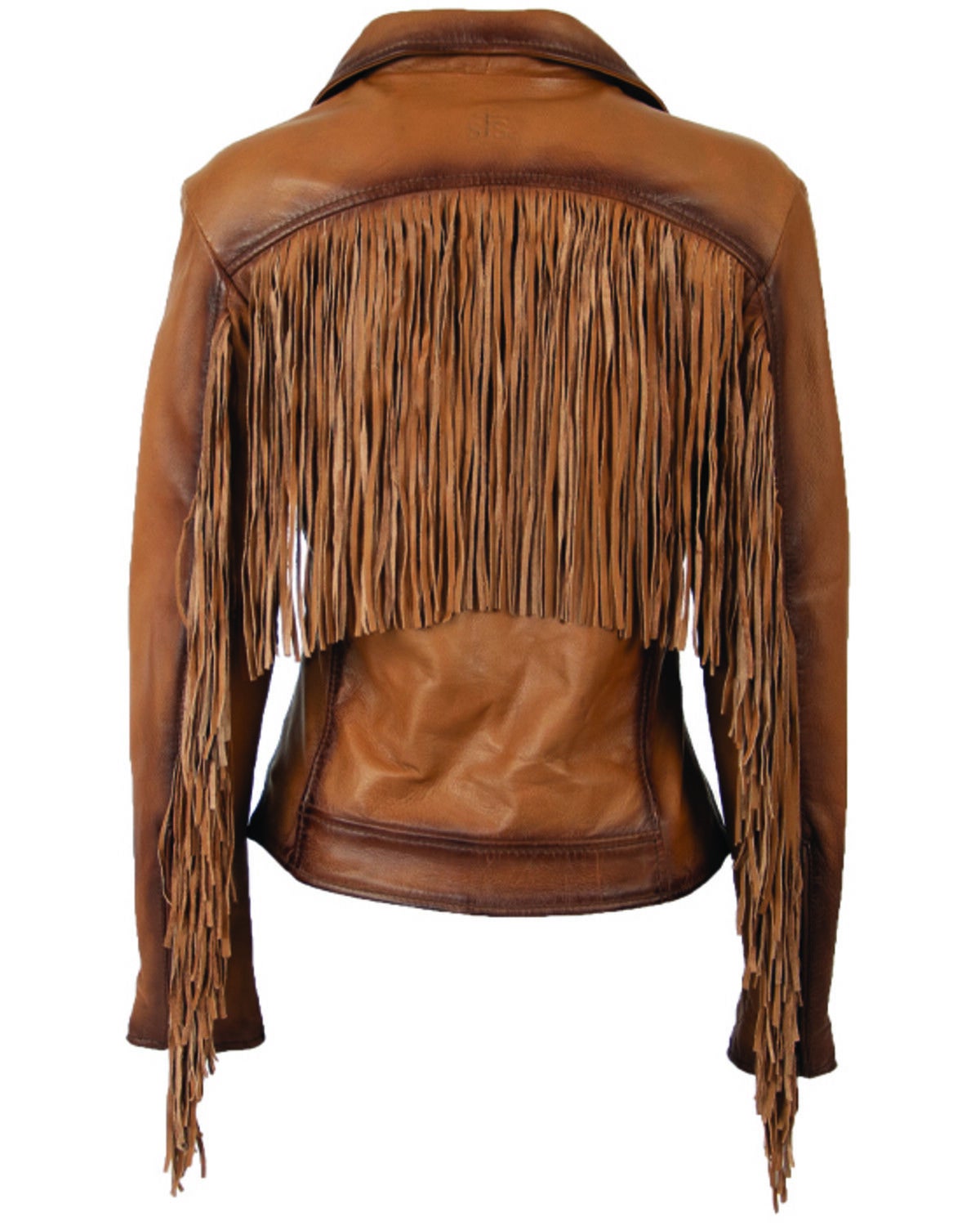 Image #2 - STS Ranchwear Women's Chenae Fringe Leather Jacket - Plus, , hi-res