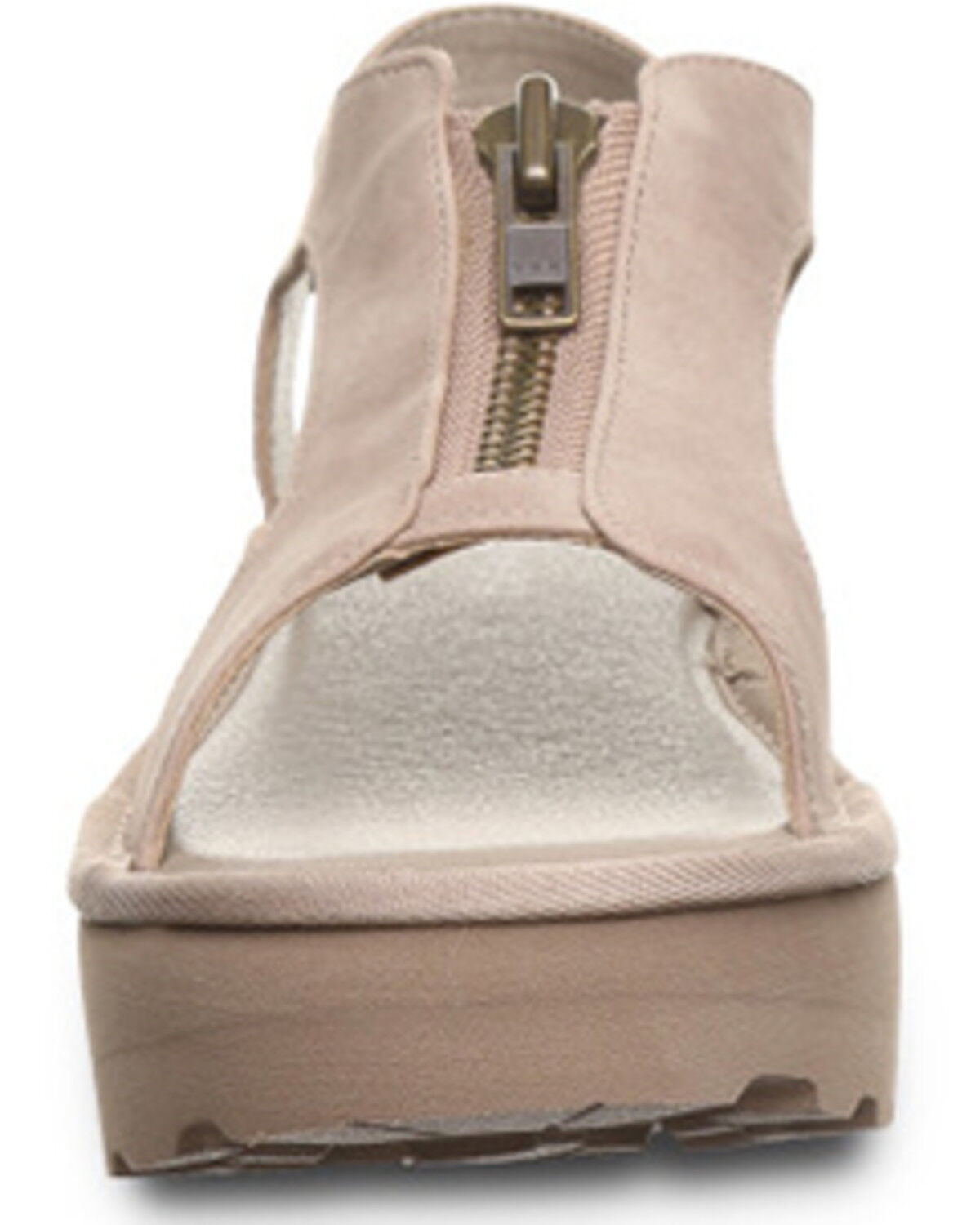 Image #4 - Bearpaw Women's Venice Platform Sandals, Beige, hi-res