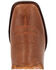 Image #6 - Durango Women's Westward Rosewood Western Boots - Square Toe, Red, hi-res