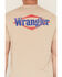 Image #4 - Wrangler Men's Logo Short Sleeve Graphic T-Shirt, Sand, hi-res