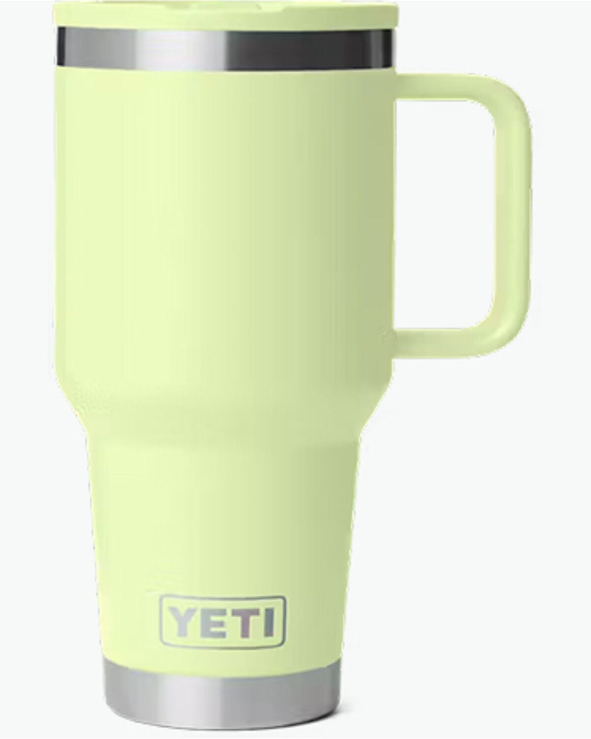 YETI Rambler&reg; 30oz Travel Straw Mug with Color-Matched Straw Lid, Light Yellow, hi-res