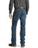 Image #1 - Ariat Men's M4 Rebar Distressed Low Rise Relaxed Bootcut Work Jeans , Denim, hi-res