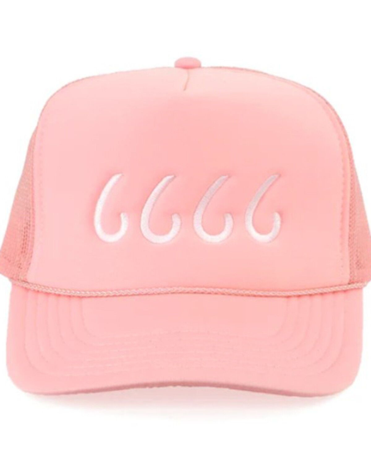 Image #3 - Four Sixes Women's Logo Ball Cap, Pink, hi-res