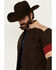 Image #2 - RANK 45&reg; Men's Chevron Moto Softshell Jacket, Coffee, hi-res