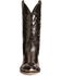 Image #4 - Laredo Men's Lizard Print Western Boots - Pointed Toe, Black, hi-res