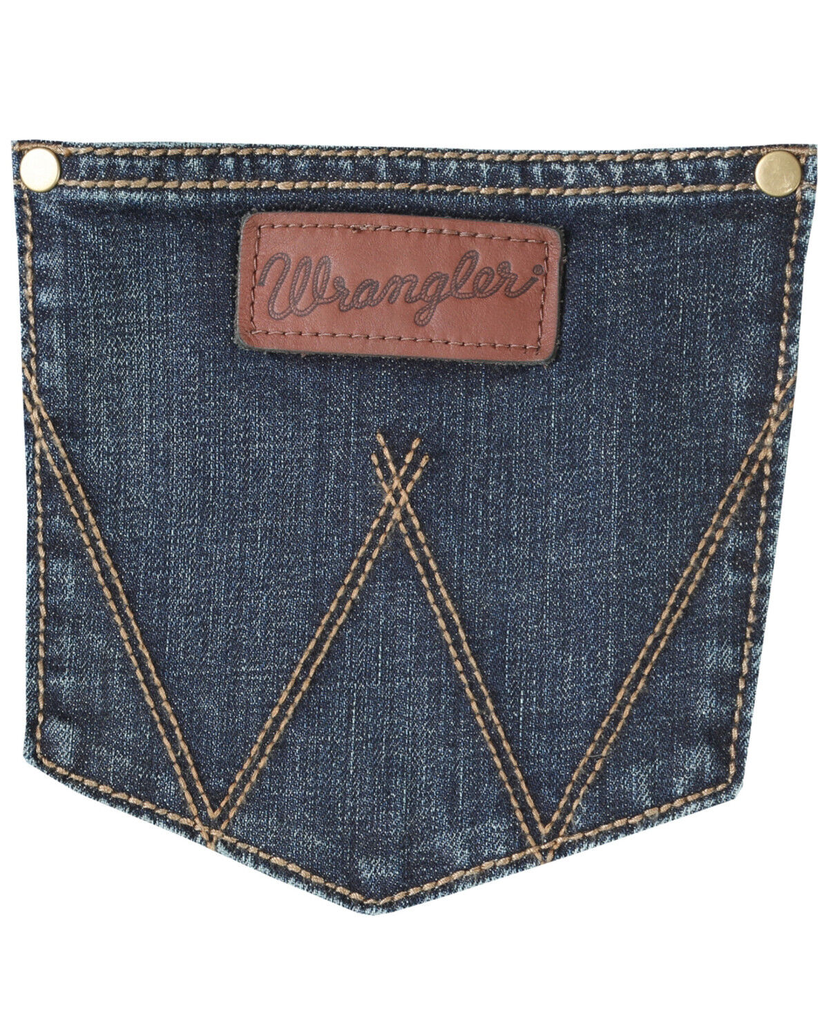 Image #10 - Wrangler Retro Men's Bozeman Medium Wash Low Rise Slim Straight Jeans, Denim, hi-res
