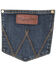 Wrangler Retro Men's Bozeman Medium Wash Low Rise Slim Straight Jeans , Denim, hi-res