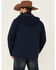 Image #4 - Pendleton Men's Solid Outdoorsman Zip-Front Wind Breaker Jacket, Navy, hi-res