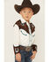 Image #3 - Rockmount Ranchwear Boys' Embroidered Long Sleeve Pearl Snap Western Shirt, Ivory, hi-res