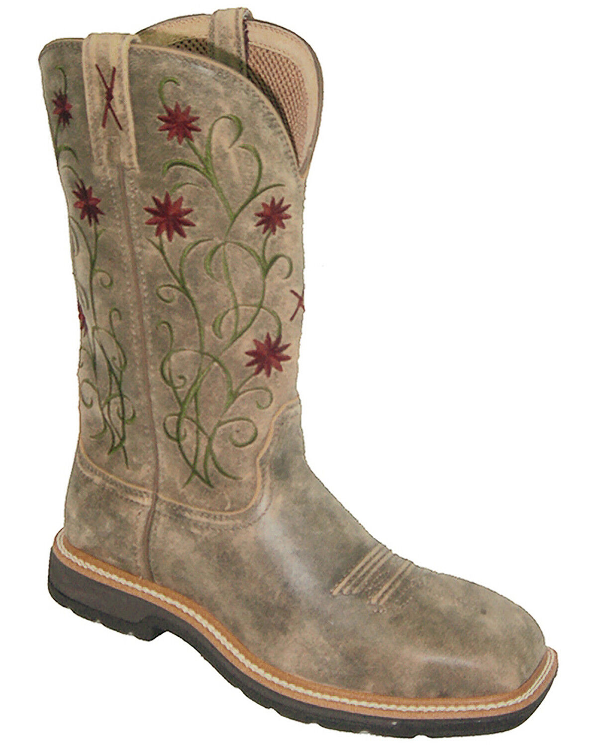 cowgirl steel toe boots