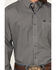 Image #3 - Wrangler Men's Micro Geo Print Long Sleeve Button-Down Western Shirt - Big, Black, hi-res