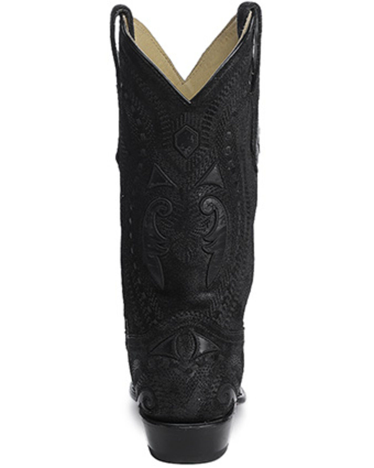 Image #4 - Corral Men's Embroidered Western Boots - Snip Toe, Black, hi-res