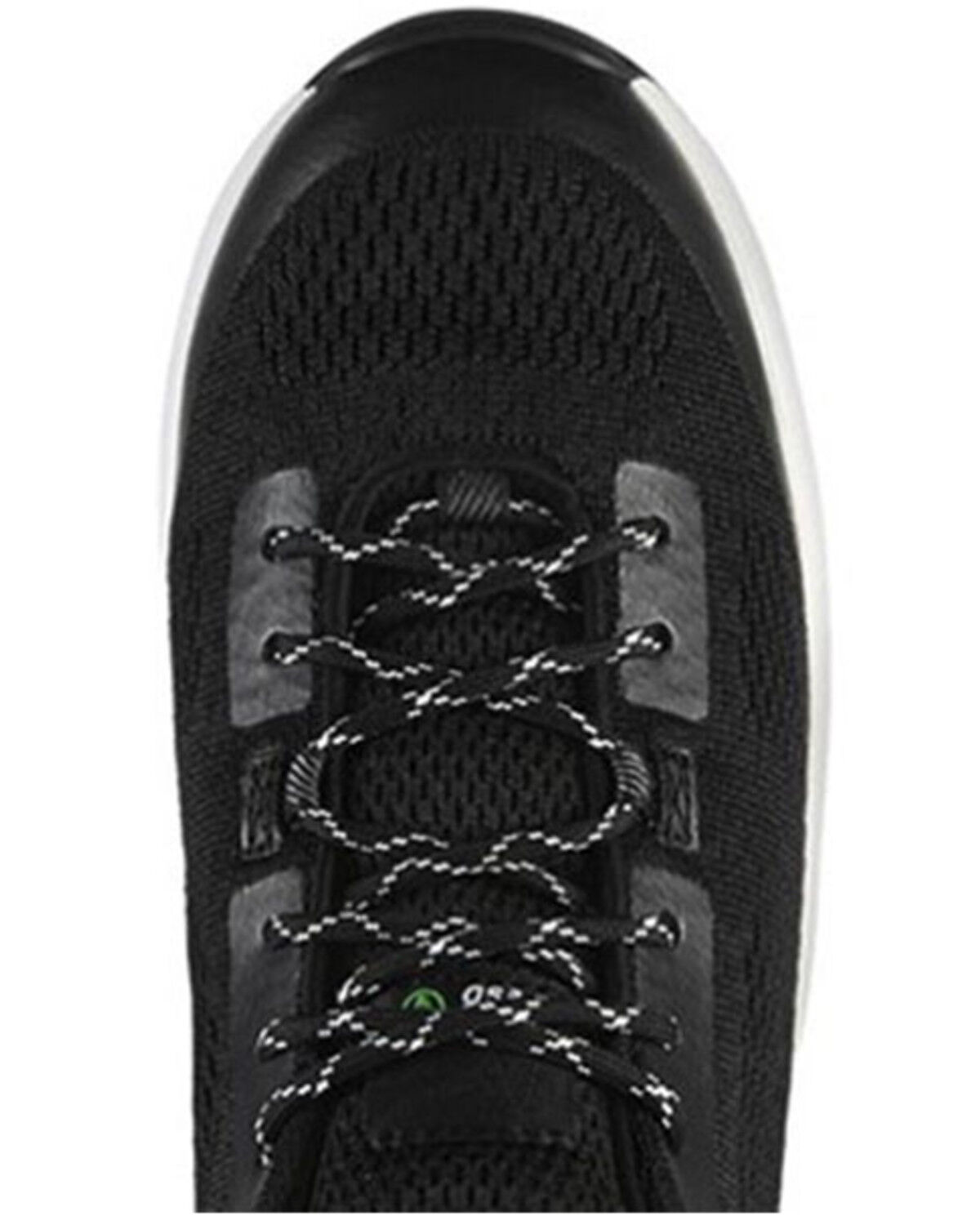 Image #4 - Danner Women's Run Time 3 ESD Work Sneakers - Soft Toe, Black/white, hi-res