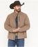 Image #1 - Cinch Men's Bonded Concealed Carry Softshell Jacket - Big, Brown, hi-res
