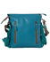 Image #3 - Myra Bag Women's Braynette Prairie Concealed Carry Crossbody Bag , Turquoise, hi-res