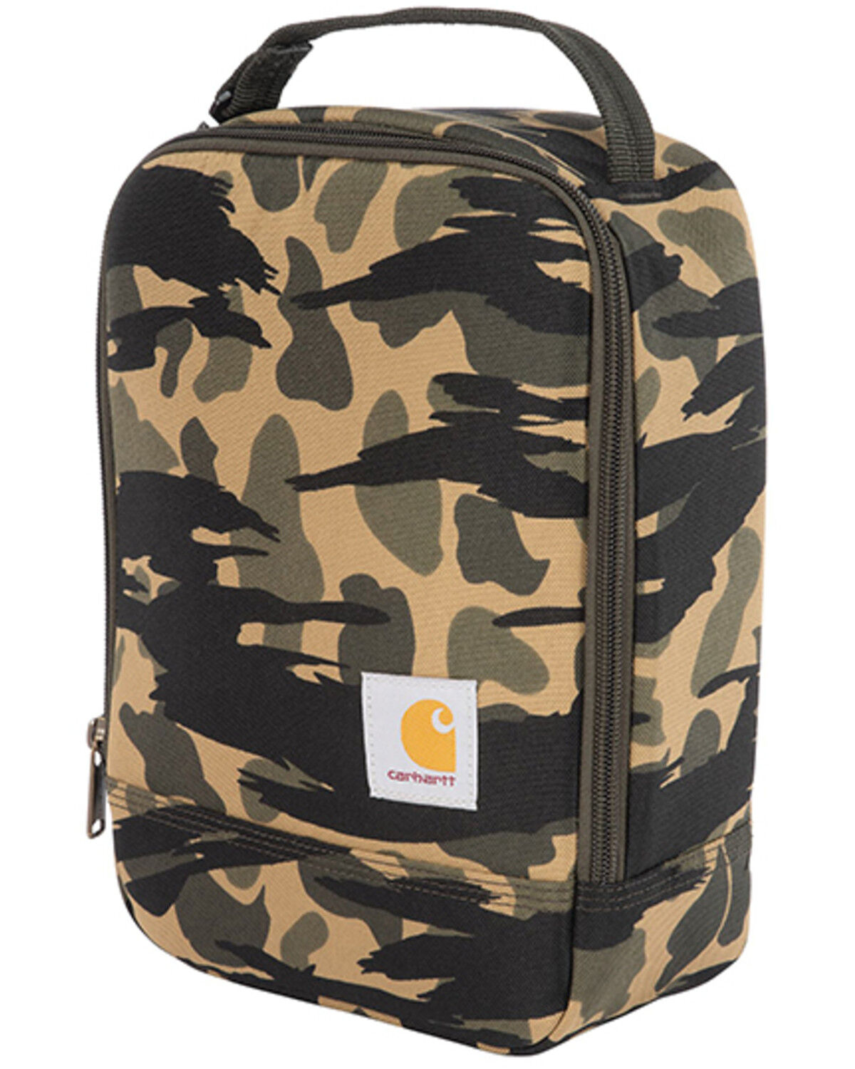 Image #1 - Carhartt Camo Print Insulated Lunch Cooler, Camouflage, hi-res