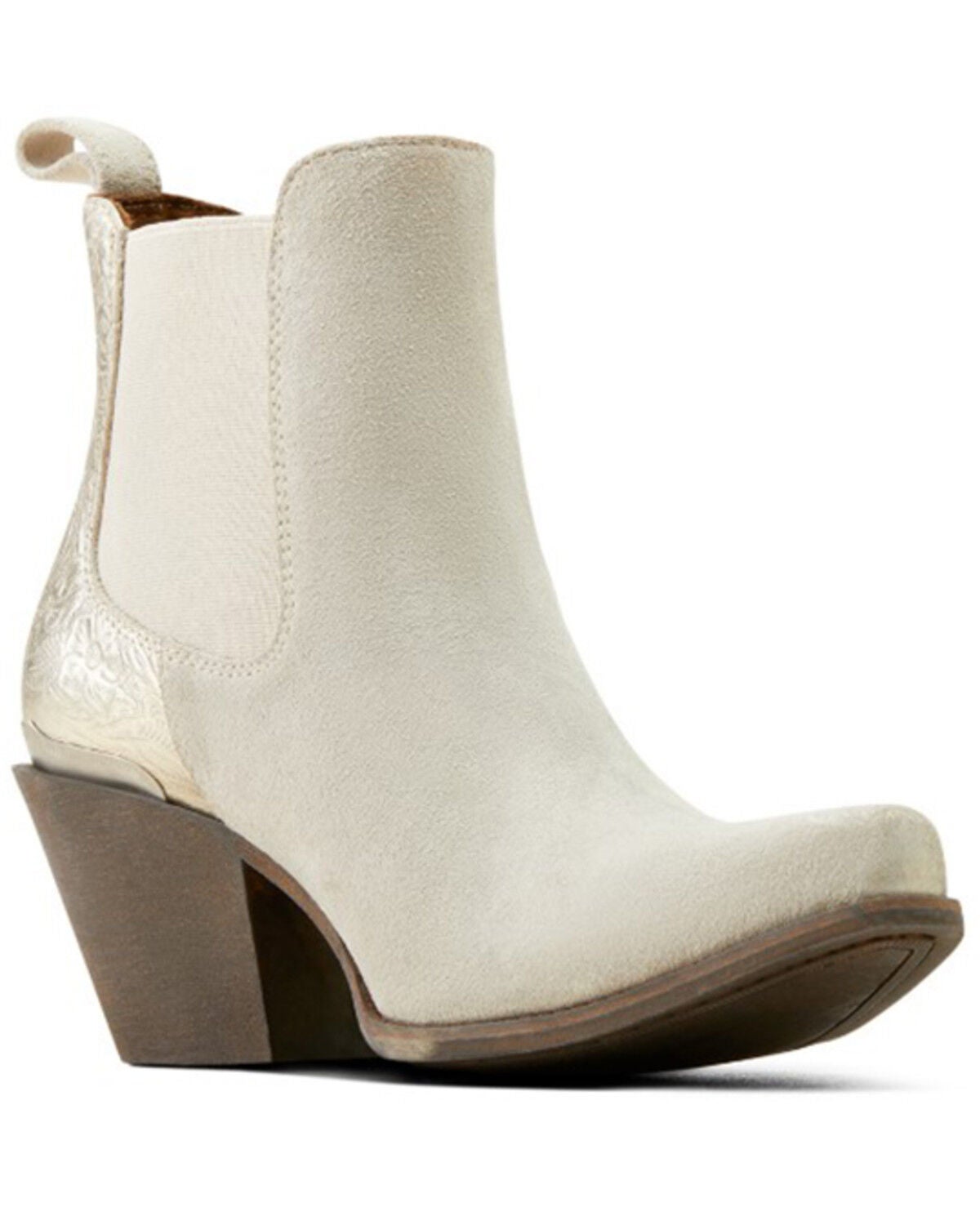 Ariat Women's Bradley Boots - Snip Toe, White, hi-res