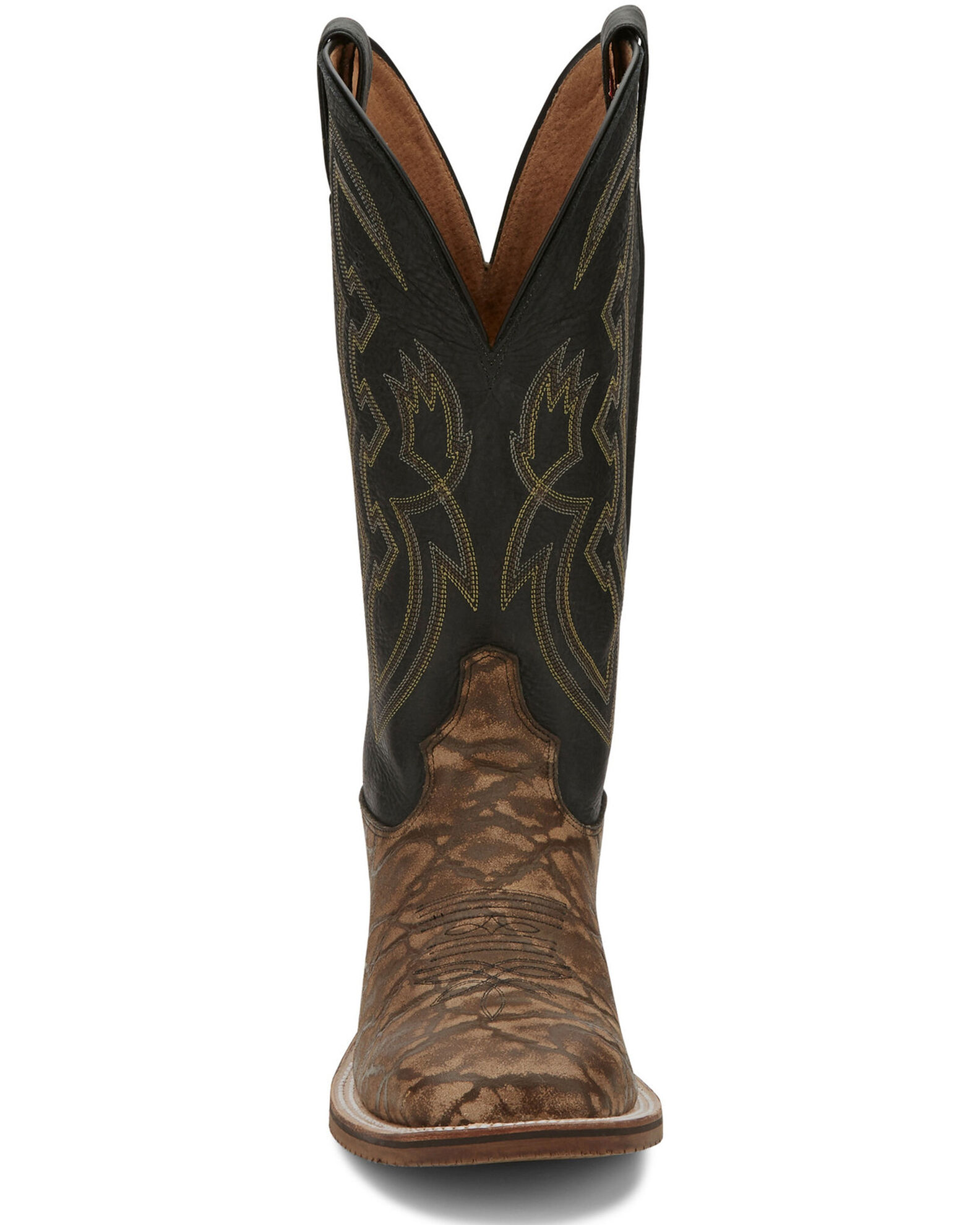 Image #5 - Tony Lama Men's Galan Taupe Western Boots - Broad Square Toe, , hi-res