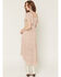 Image #4 - Wild Moss Women's Floral Print Ruffle Tiered High-Low Midi Dress, Multi, hi-res