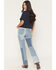 Image #3 - Levi's Women's Patchwork High Rise Wedgie Bootcut Stretch Denim Jeans, Multi, hi-res