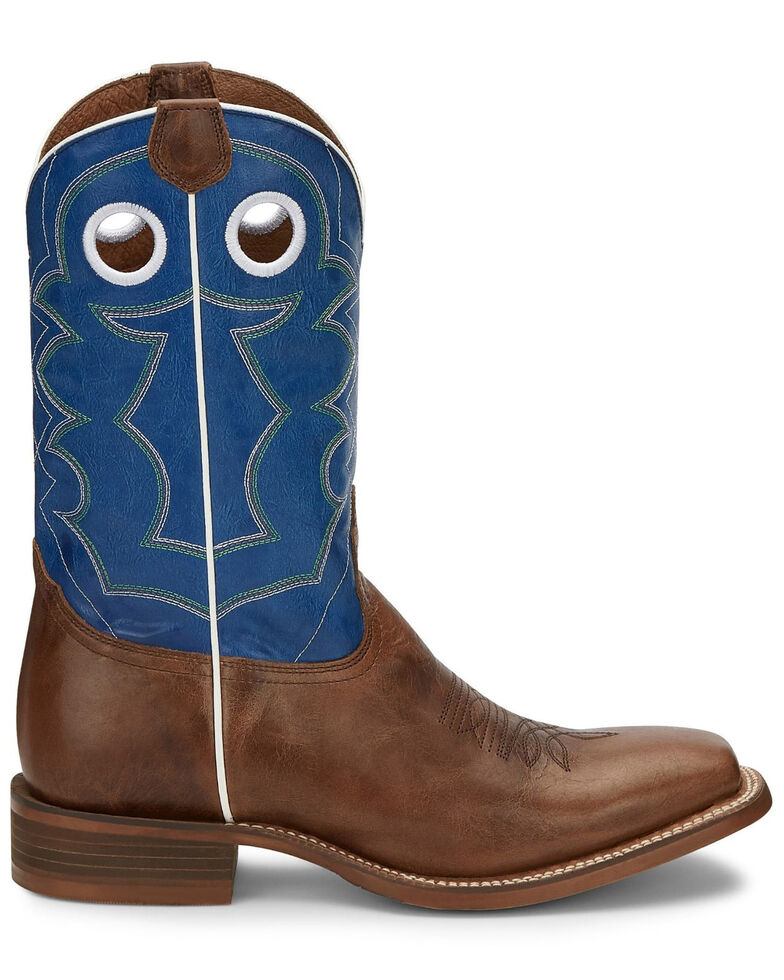 Nocona Men's Cohan Brown Western Boots - Square Toe, Brown, hi-res